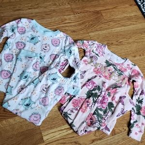 2 pairs of pajamas 3t